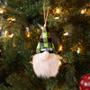 Seattle Seahawks NFL Plaid Hat Plush Gnome Ornament