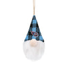 Tennessee Titans NFL Plaid Hat Plush Gnome Ornament