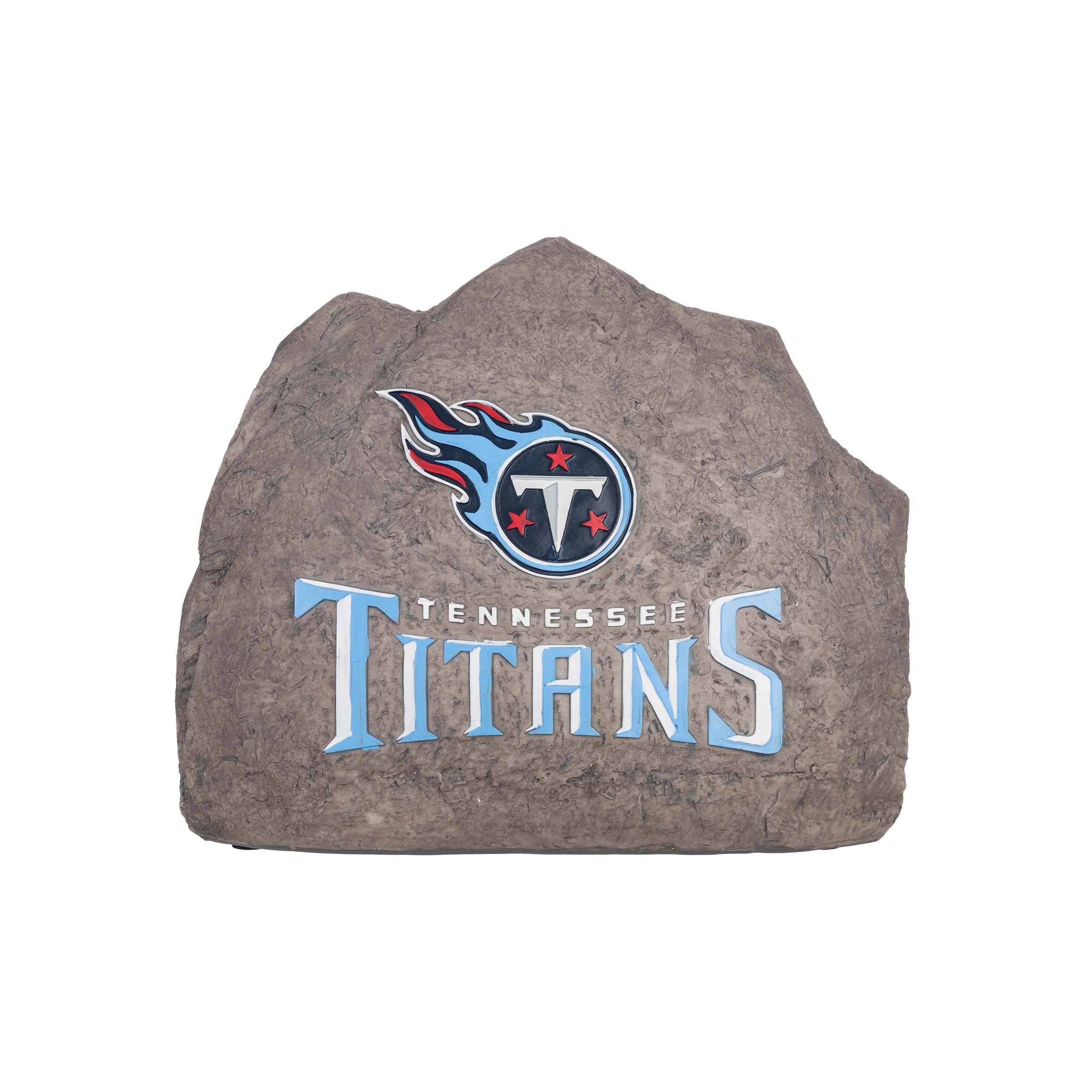 NFL Tennessee Titans Personalized Round Garden Stone