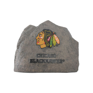 Chicago Blackhawks NHL Garden Stone