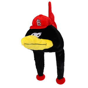 St Louis Cardinals MLB Fredbird Mascot Plush Hat