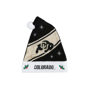 Colorado Buffaloes NCAA High End Santa Hat