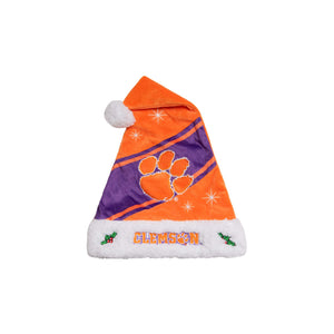 Clemson Tigers NCAA High End Santa Hat