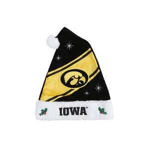 Iowa Hawkeyes NCAA High End Santa Hat