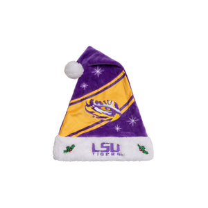 LSU Tigers NCAA High End Santa Hat