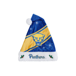 Pittsburgh Panthers NCAA High End Santa Hat