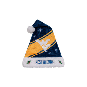 West Virginia Mountaineers NCAA High End Santa Hat
