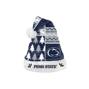 Penn State Nittany Lions NCAA Busy Block Family Holiday Santa Hat