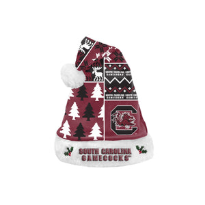 South Carolina Gamecocks NCAA Busy Block Family Holiday Santa Hat