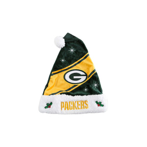 Green Bay Packers NFL High End Santa Hat