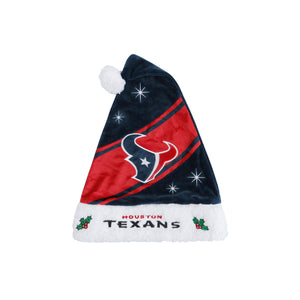 Houston Texans NFL High End Santa Hat