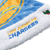 Los Angeles Chargers NFL High End Santa Hat