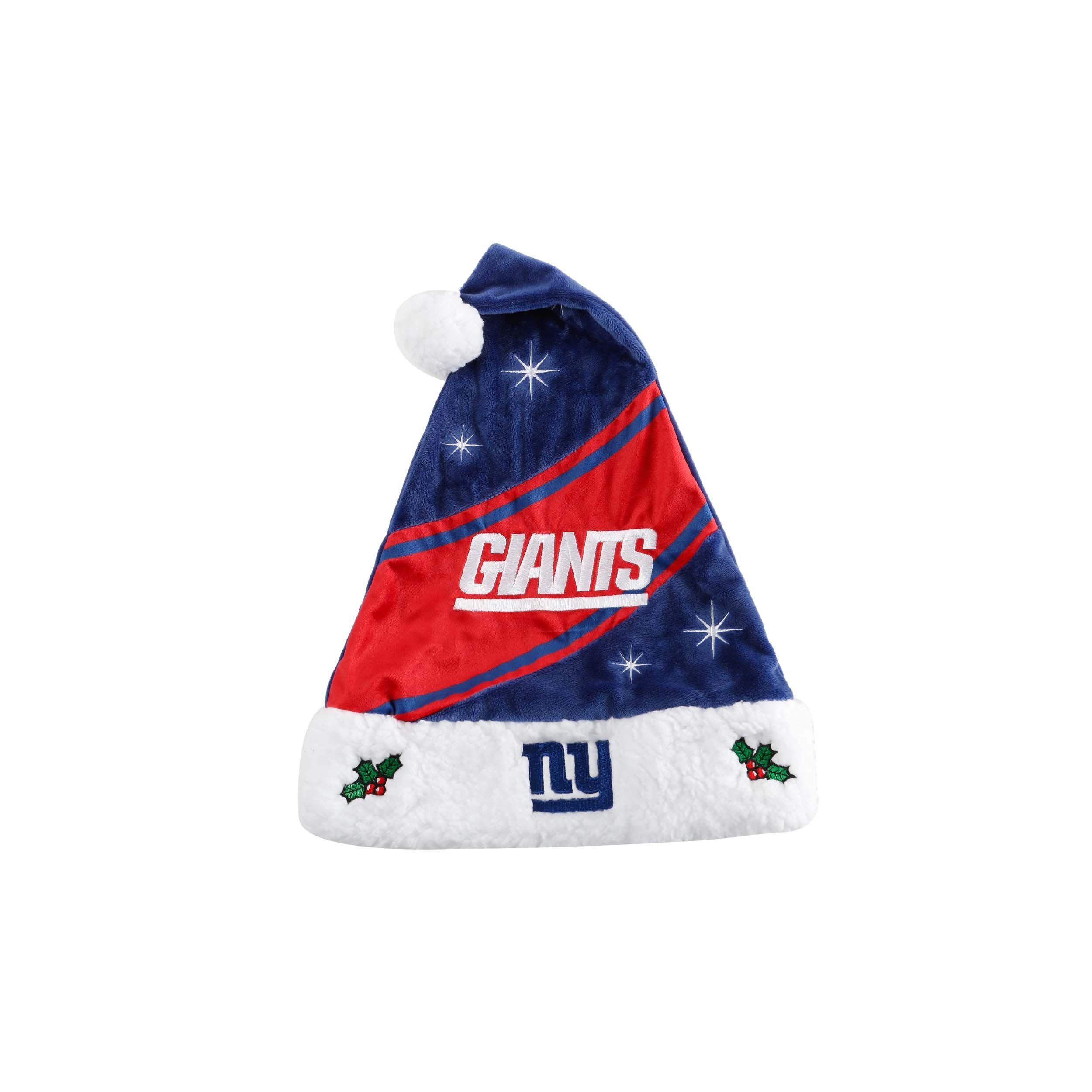 New York Giants NFL High End Santa Hat