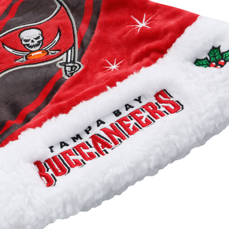 Tampa Bay Buccaneers NFL Holiday Santa Hat NEW FREE SHIPPING