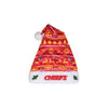 Kansas City Chiefs NFL Family Holiday Santa Hat