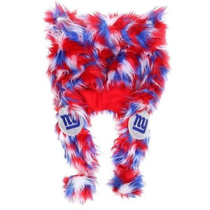 New York Giants Fluffy Plush Hat