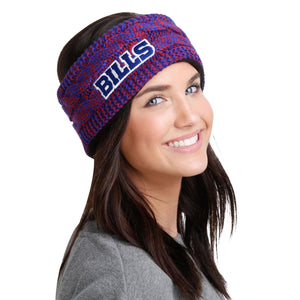 FOCO Baltimore Ravens NFL Womens Knit Fit Headband