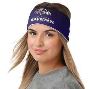 Baltimore Ravens NFL Womens Gradient Printed Headband