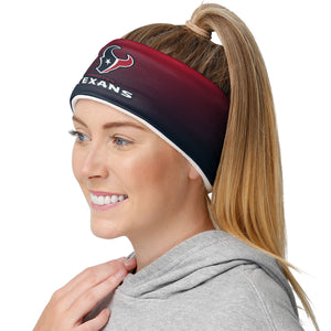 Houston Texans NFL Womens Gradient Printed Headband