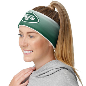 New York Jets NFL Womens Gradient Printed Headband
