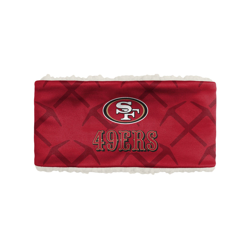 3 Wide San Francisco 49ers Headband Self Tie Handmade 