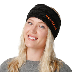 Cincinnati Bengals NFL Womens Knit Fit Headband