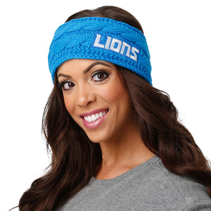 Detroit Lions NFL Womens Knit Fit Headband