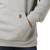 Boston Red Sox MLB Mens Gray Woven Hoodie