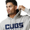 Chicago Cubs MLB Mens Gray Woven Hoodie