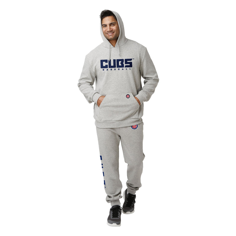 Nike Baseball (MLB Chicago Cubs) Men's 3/4-Sleeve Pullover Hoodie