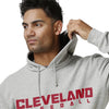 Cleveland Guardians MLB Mens Original Gray Woven Hoodie