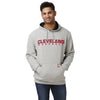 Cleveland Guardians MLB Mens Original Gray Woven Hoodie