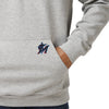 Miami Marlins MLB Mens Gray Woven Hoodie