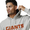 San Francisco Giants MLB Mens Gray Woven Hoodie