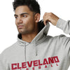 Cleveland Guardians MLB Mens Gray Woven Hoodie