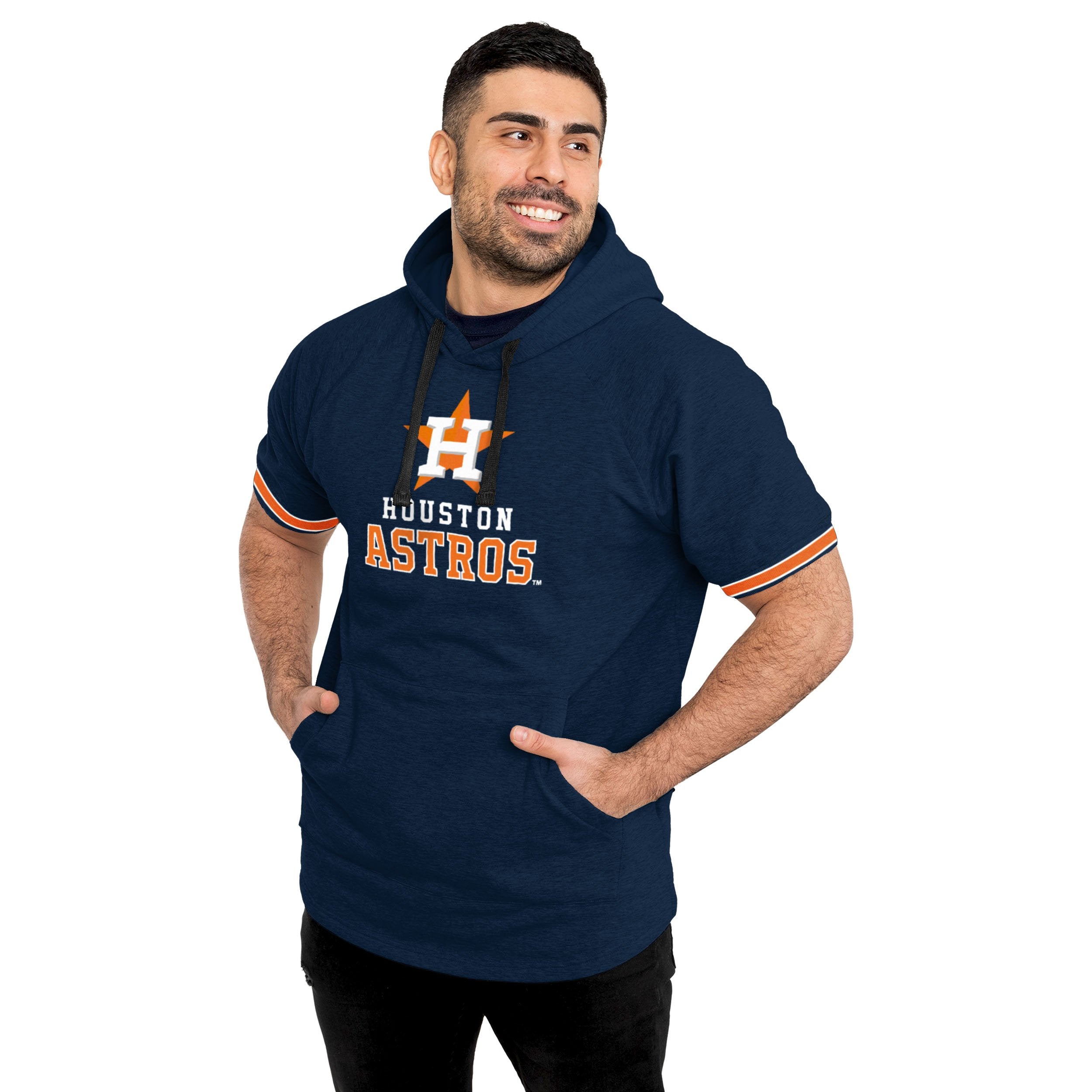 Officially Licensed MLB Men's Houston Astros Navy T-Shirt