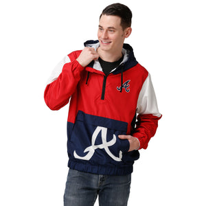 Atlanta Braves MLB Mens Warm-Up Windbreaker