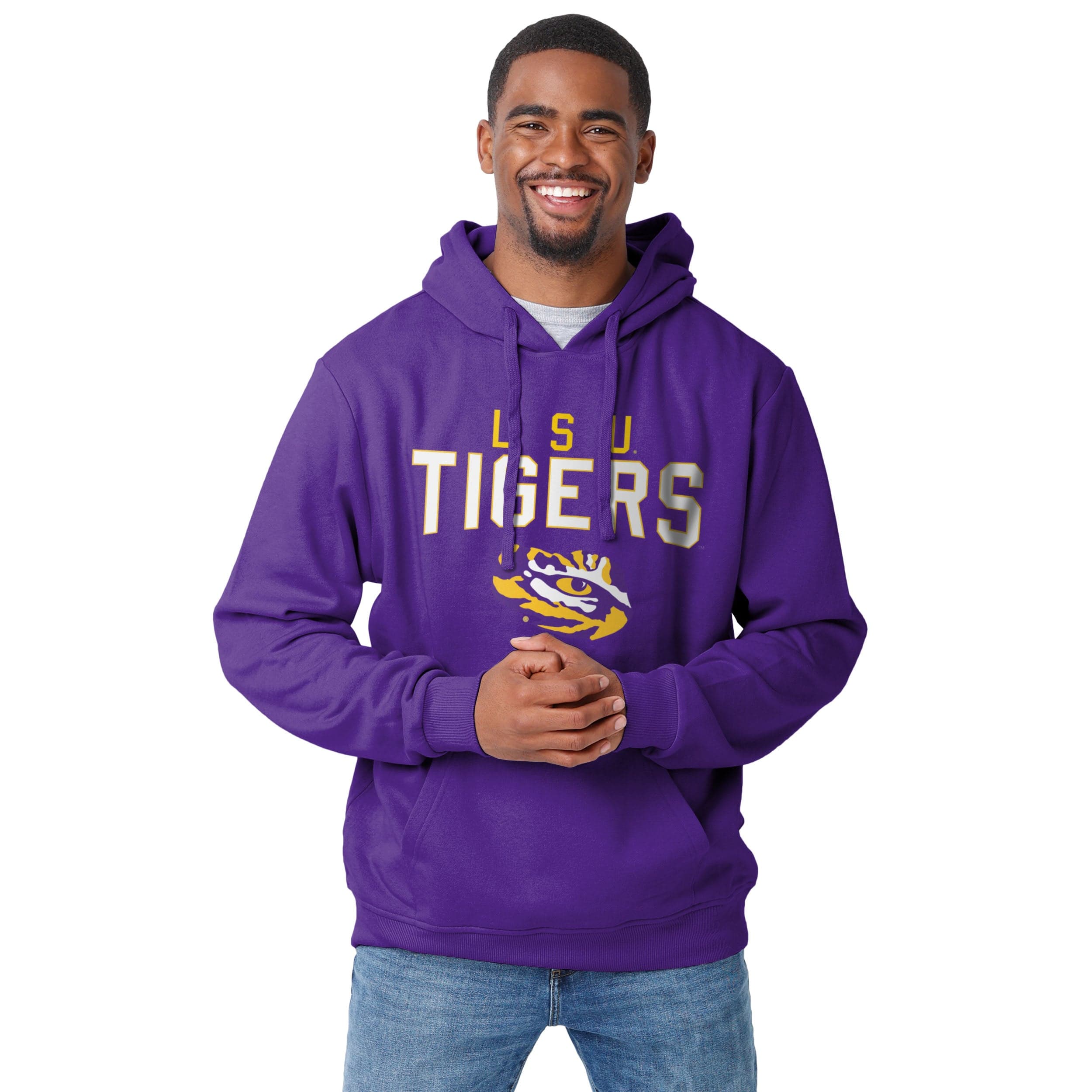 FOCO Los Angeles Rams NFL Mens Solid Basic Hoodie - XL