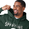 Michigan State Spartans NCAA Mens Solid Hoodie