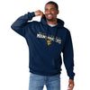 West Virginia Mountaineers NCAA Mens Solid Hoodie