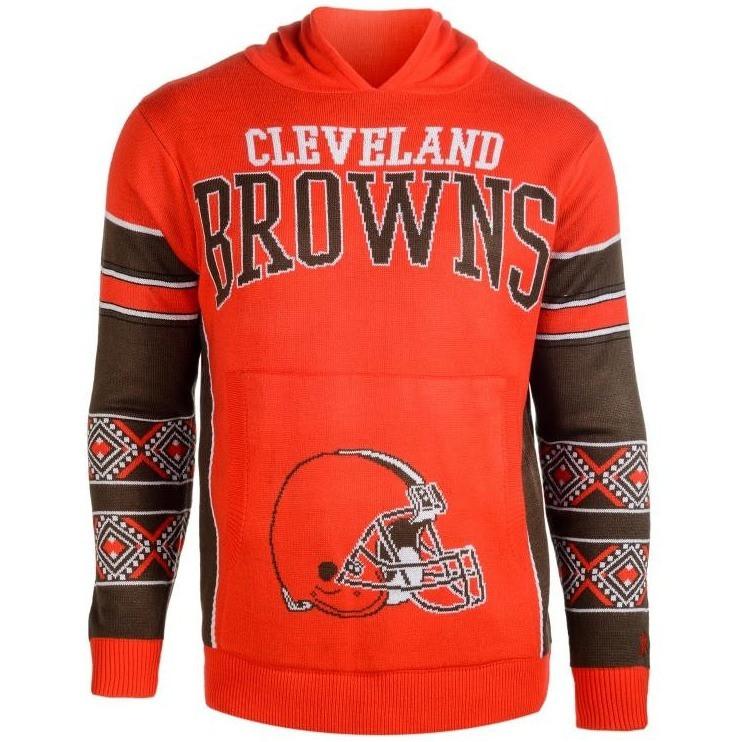 Cleveland Browns Big Logo Hooded Sweatshirt