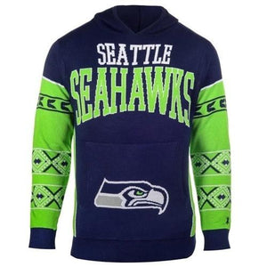 Seattle Seahawks Big Logo Hooded Sweater