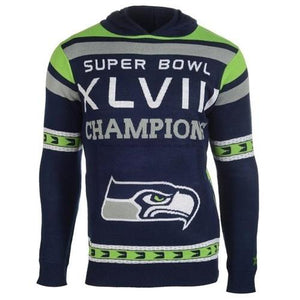 Seattle Seahawks Super Bowl Commemorative Acrylic Hoody