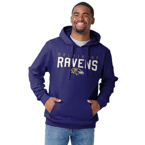 Baltimore Ravens NFL Mens Solid Hoodie