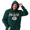 Green Bay Packers NFL Mens Solid Hoodie