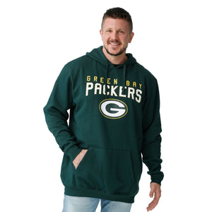 Green Bay Packers NFL Mens Solid Hoodie