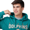 Miami Dolphins NFL Mens Solid Hoodie