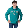 Miami Dolphins NFL Mens Solid Hoodie