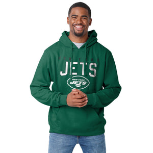 New York Jets NFL Mens Solid Hoodie