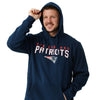 New England Patriots NFL Mens Solid Hoodie